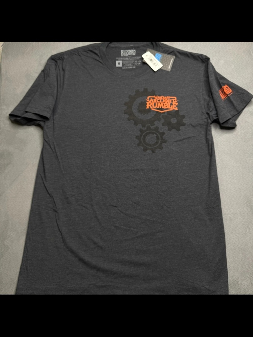 NEW Warcraft Arclight Rumble Gears T-Shirt – Size S Official‎ Blizzard Gear